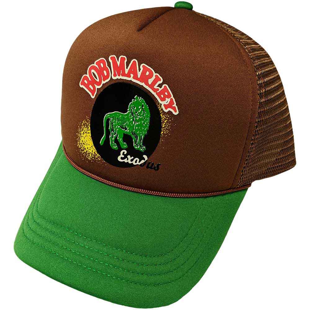 Bob Marley - Exodus Lion | Hat Brown, Green