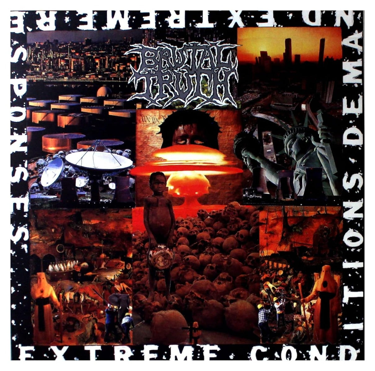 Brutal Truth | Extreme Conditions (RSD Essentials, Indie Exclusive, Half Orange & White Colored Vinyl) | Vinyl