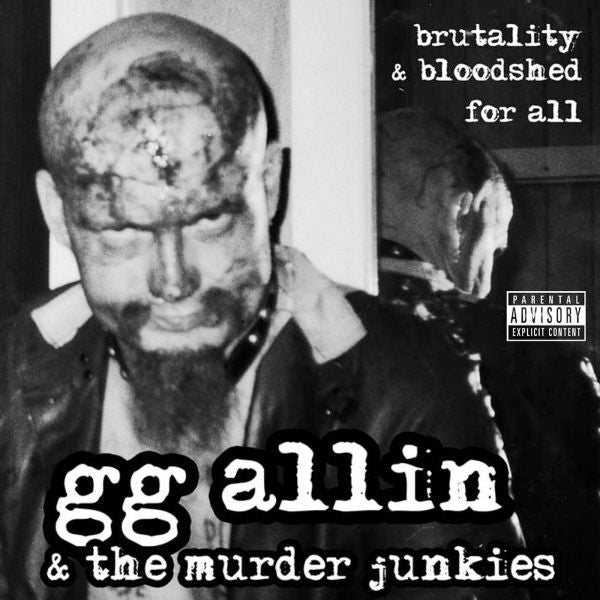 GG & The Murder Junkies Allin | Brutality And Bloodshed For All (CLEAR ORANGE VINYL) | Vinyl