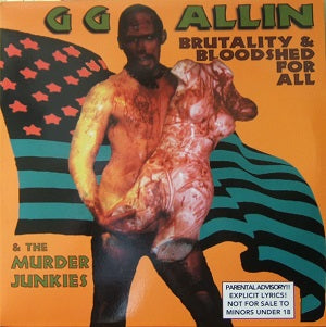 GG & The Murder Junkies Allin | Brutality & Bloodshed For All | CD