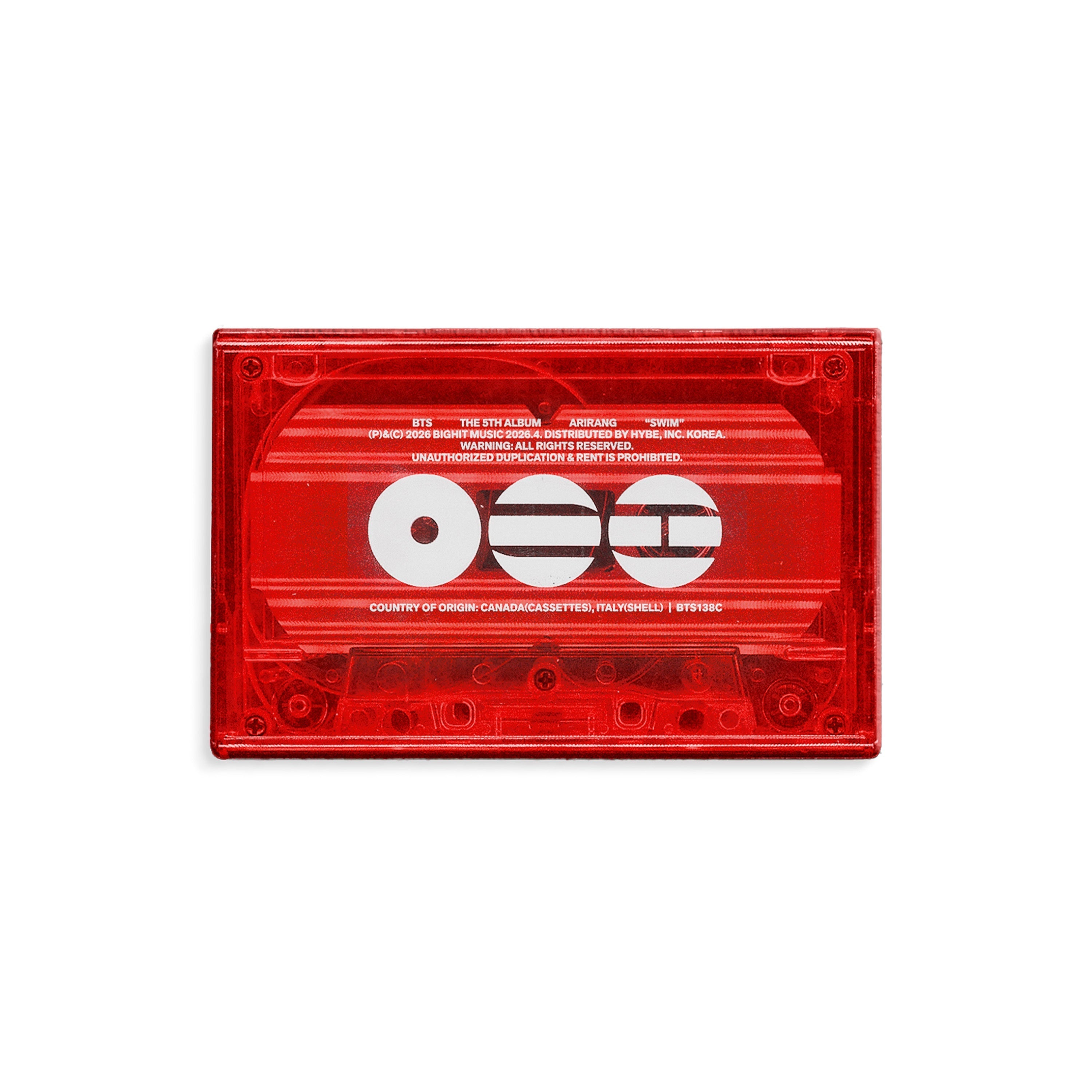Bts - Bts Swim [Cassette] | Cassette