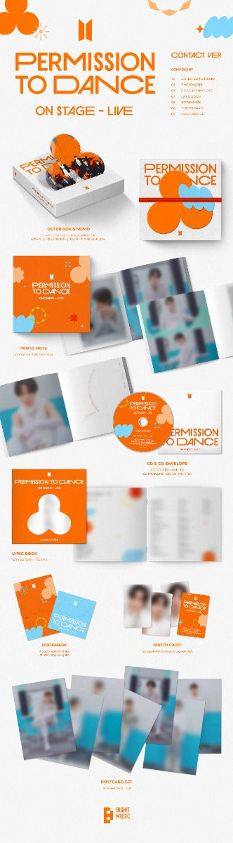 BTS | Permission To Dance On Stage - Live [Contact Ver.] | CD