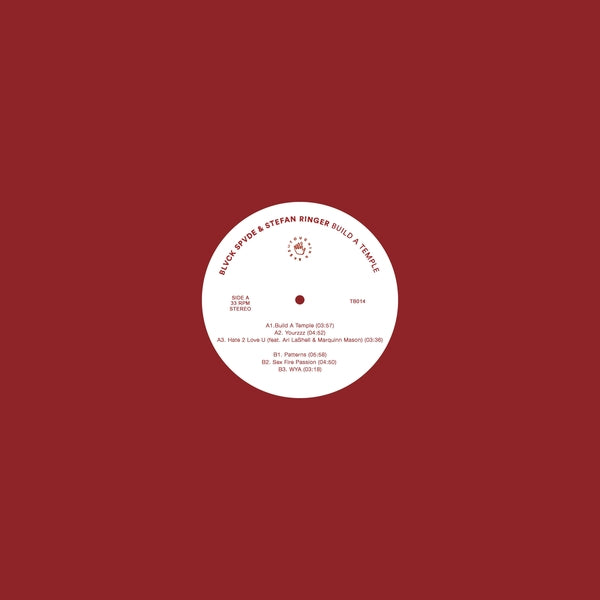 Blvck Spvde & Stefan Ringer | Build A Temple | Vinyl