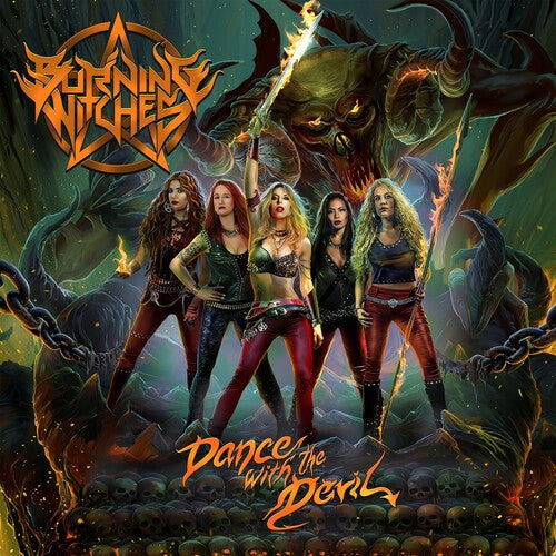 Burning Witches - Dance with the Devil (Indie Exclusive, Translucent Green Colored Vinyl, Gatefold LP Jacket) (2 Lp's) | Vinyl