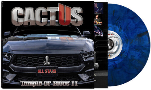 Cactus | Temple Of Blues Ii - All-Stars [Blue Marbled Vinyl] | Vinyl