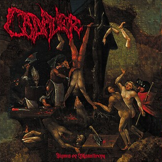 Cadaver | Hymns of Misanthropy [Explicit Content] (Limited Edition, Red & Black Splatter Colored Vinyl) | Vinyl