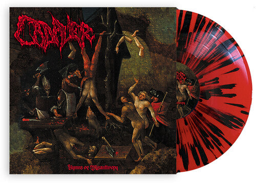 Cadaver | Hymns of Misanthropy [Explicit Content] (Limited Edition, Red & Black Splatter Colored Vinyl) | Vinyl