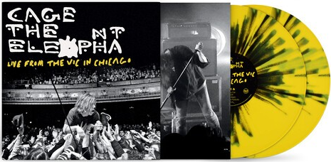 Cage the Elephant - Live From The Vic In Chicago (RSD Exclusive, Limited Edition, Vibrant Yellow & Black Splatter Colored Vinyl) (2 Lp's) | Vinyl