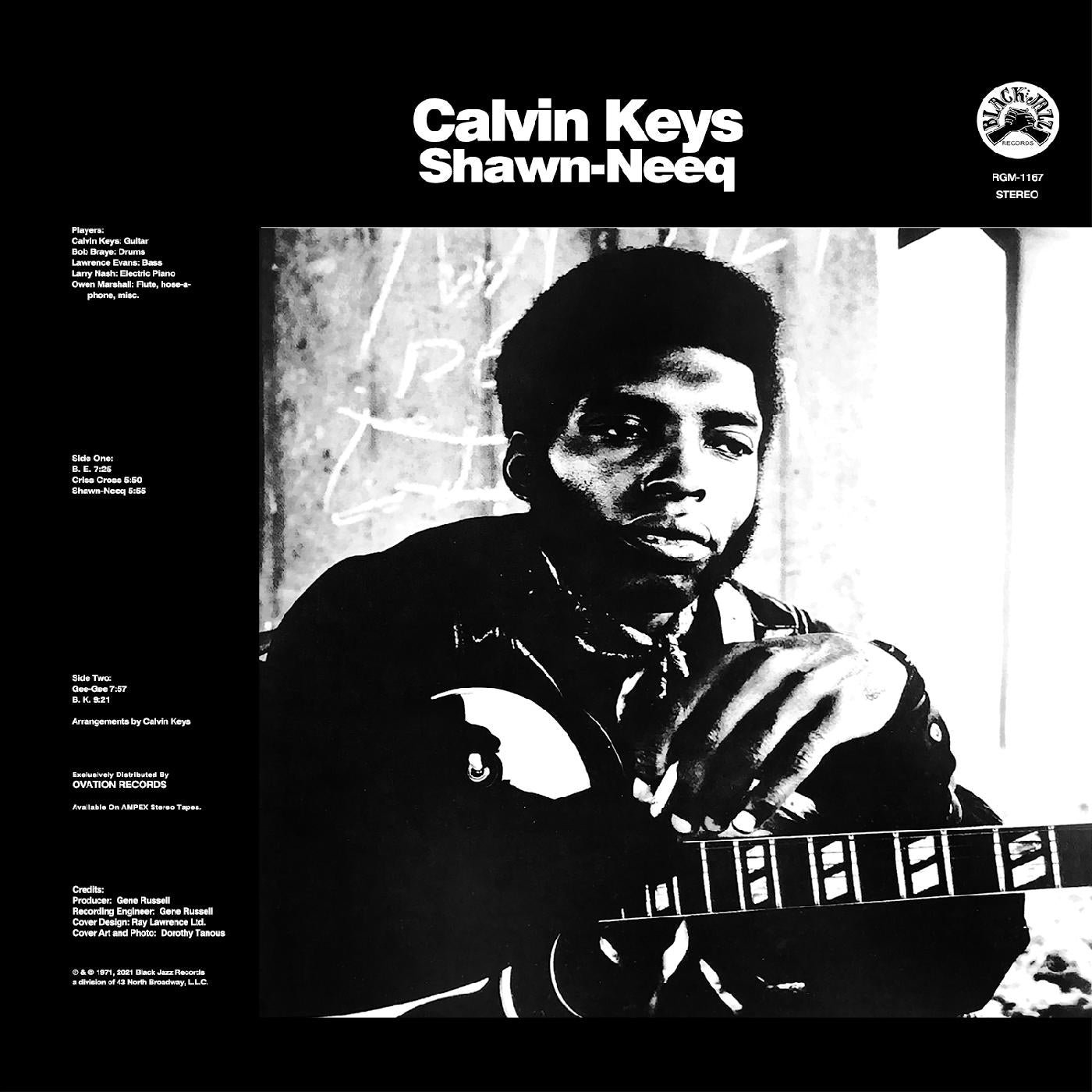 Calvin Keys | Shawn-Neeq (Blue W/ Black Swirl Vinyl) | Vinyl