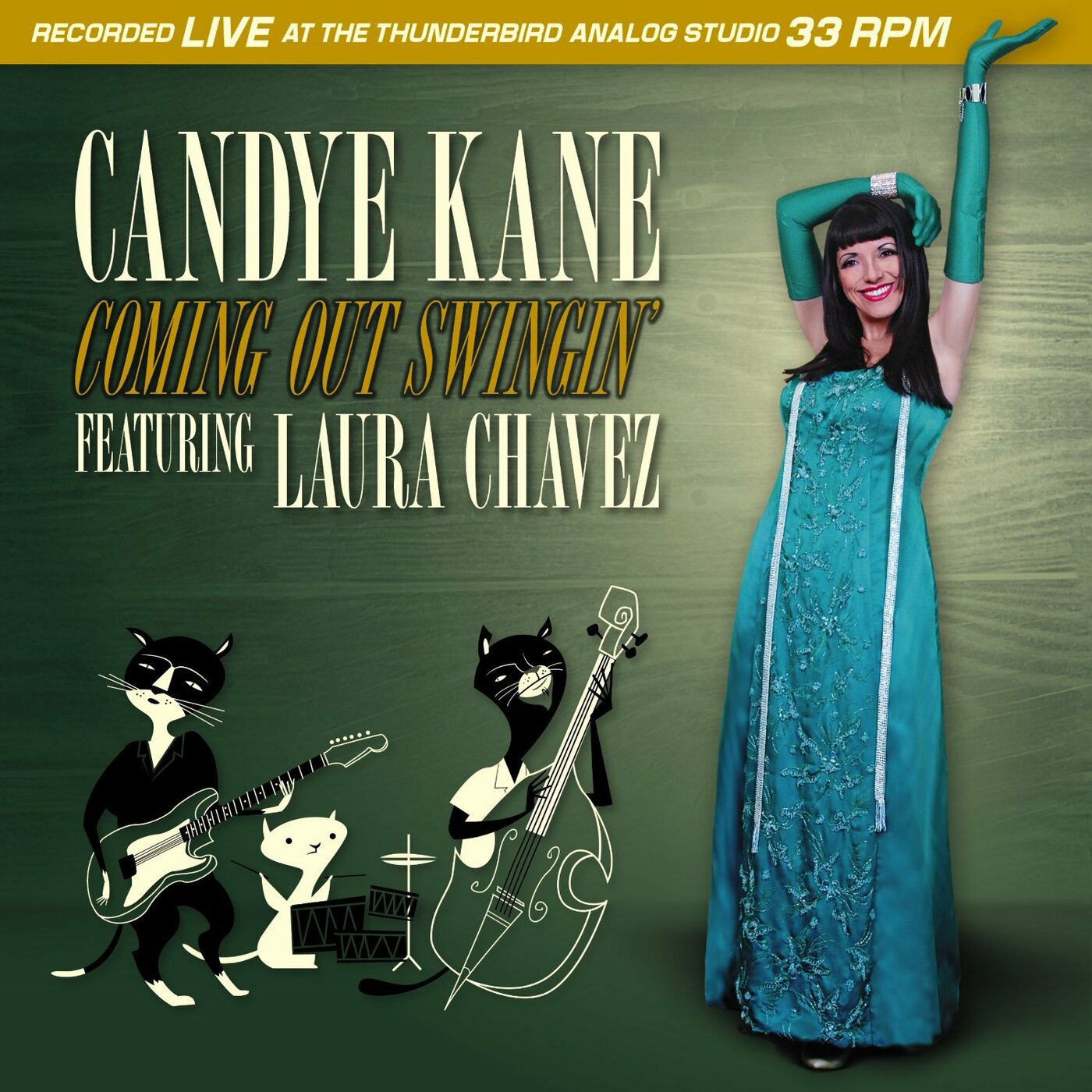 Candye Feat. Laura Chavez Kane - Coming Out Swingin | CD