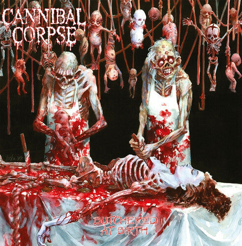 Cannibal Corpse - Butchered At Birth [White W/ Red Splatter Vinyl] | Vinyl