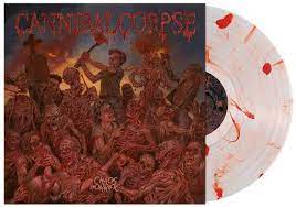 Cannibal Corpse | Chaos Horrific (Red & Orange Ink Spots Colored Vinyl) | Vinyl