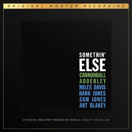 Cannonball Adderley - Somethin' Else (Indie Exclusive, 180 Gram Vinyl, Limited Edition) | Vinyl