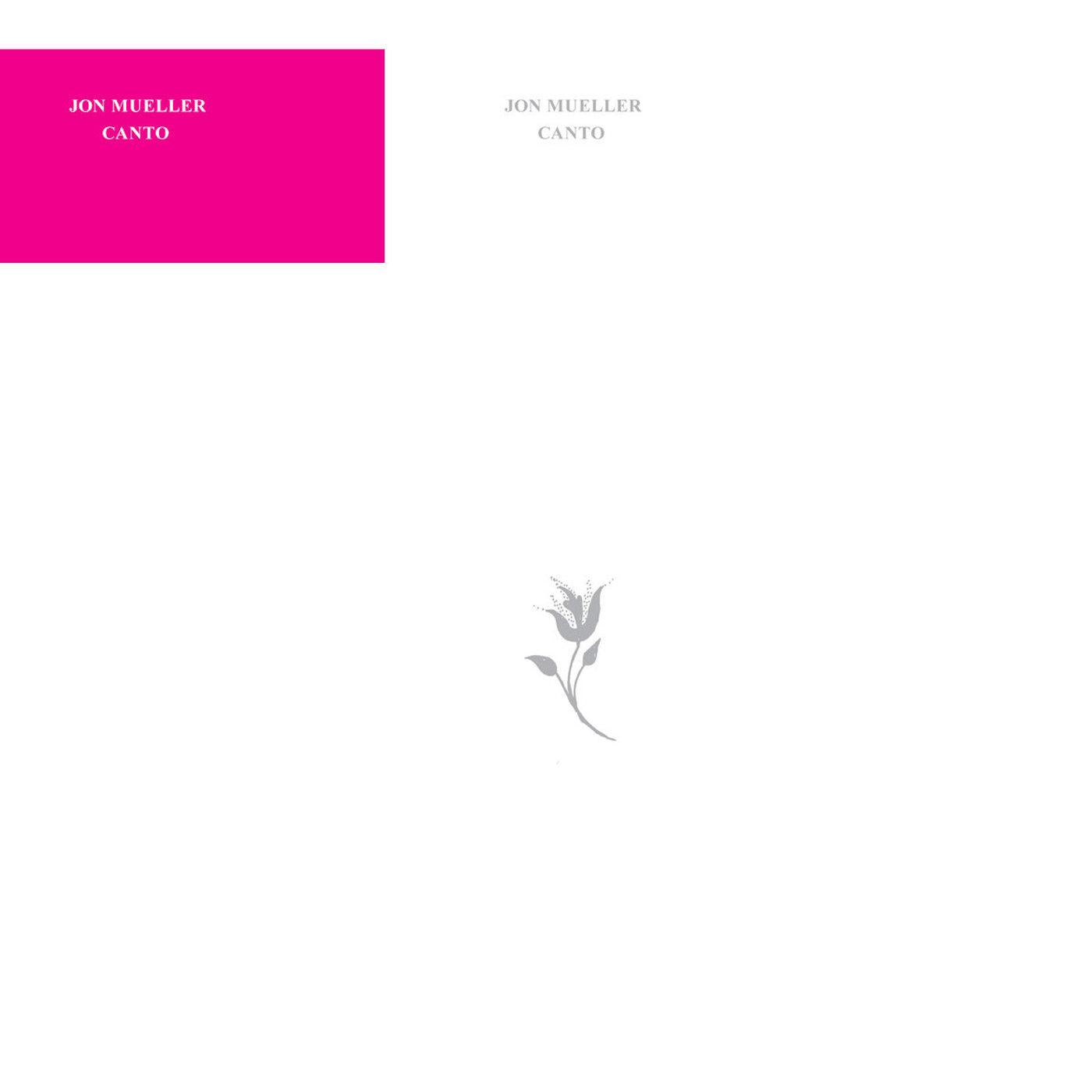 Jon Mueller | Canto (MAGENTA & BLACK STREAK VINYL) | Vinyl
