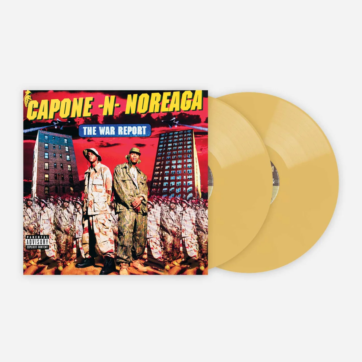 Capone-N-Noreaga | The War Report [Explicit Content] (Limited Edition, Yellow Colored Vinyl) (2 Lp) | Vinyl