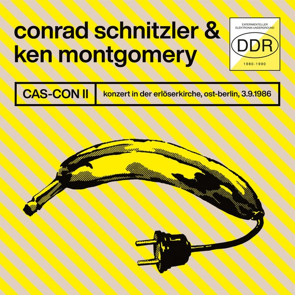 CONRAD SCHNITZLER & KEN MONTGOMERY - CAS-CON II: Konzert in der Erloserkirche, Ost-Berlin, 3.9.1986 | Vinyl