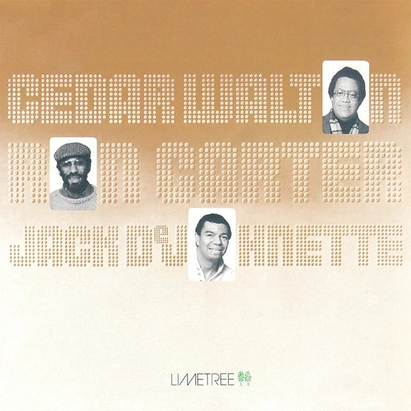 CEDAR WALTON/RON CARTER/JACK DEJOHNETTE - Cedar Walton / Ron Carter / Jack Dejohnette | Vinyl