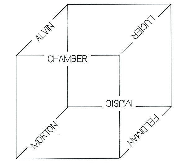ANTHONY BURR AND CHARLES CURTIS - Chamber Music: Alvin Lucier & Morton Feldman | CD