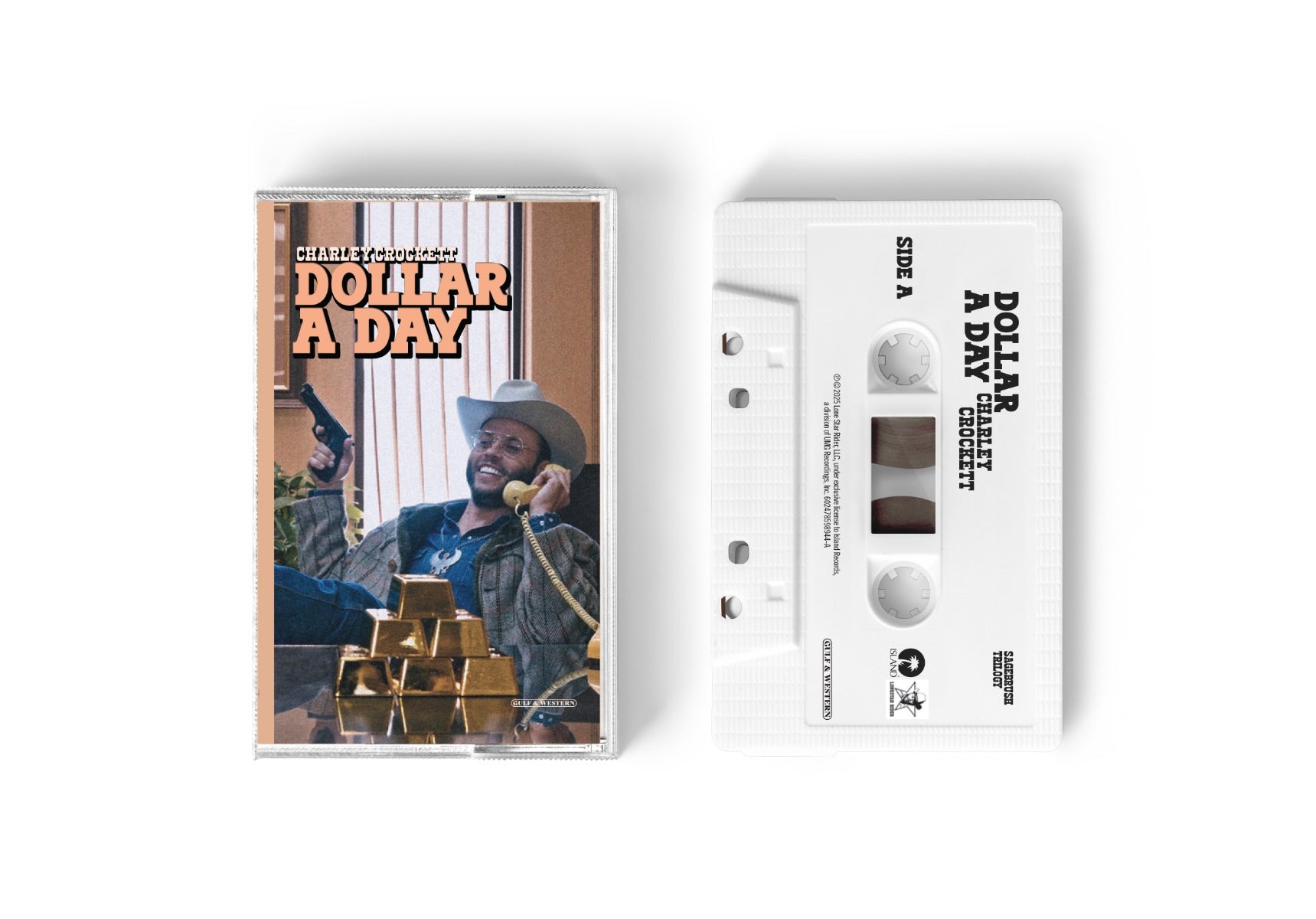 Charley Crockett - Dollar A Day [Cassette] | Cassette
