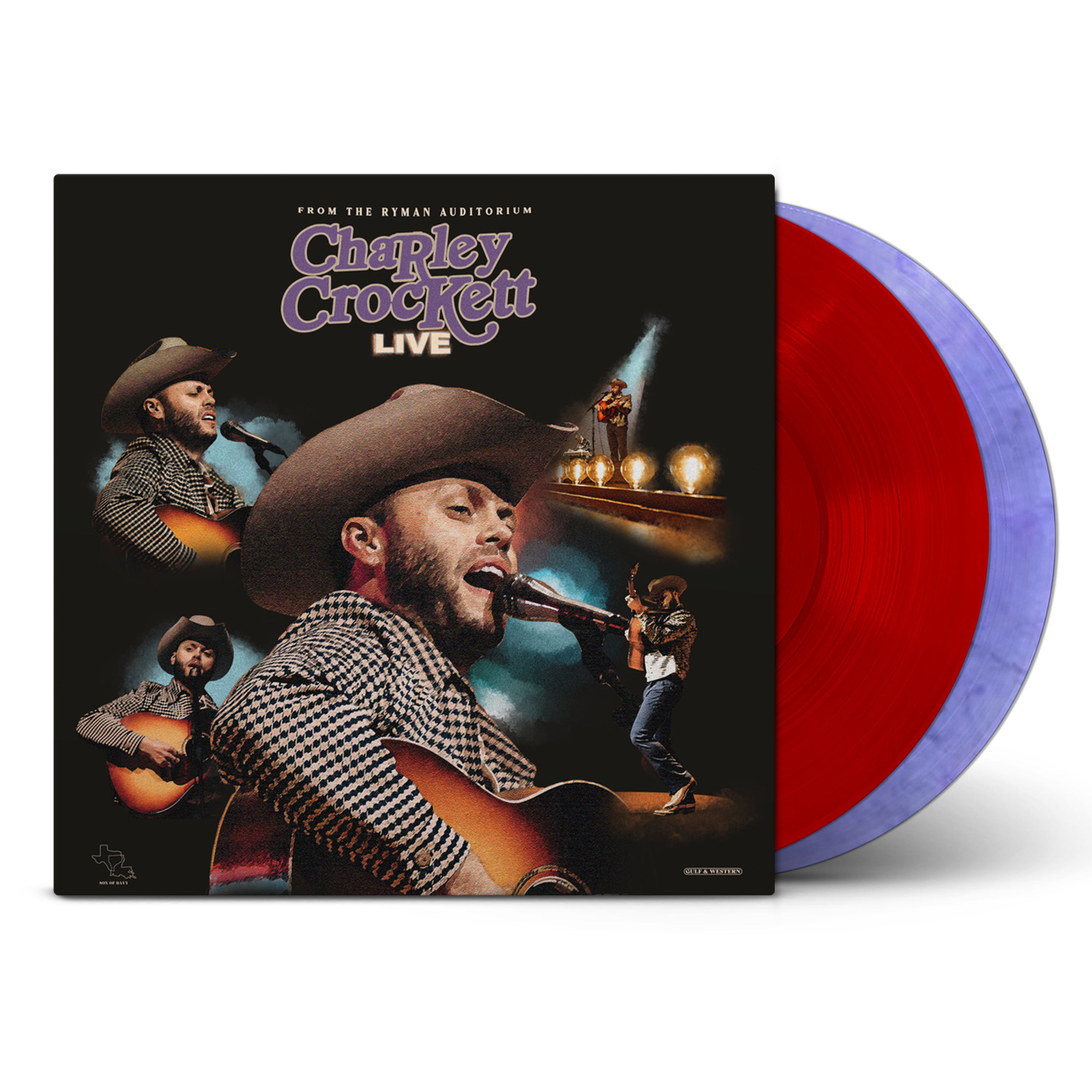 Charley Crockett Live Ryman Colored Vinyl 691835755526