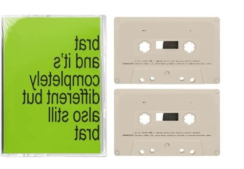 Charli XCX | Brat And Its Completely Different But Also Still brat (Colored Cassette, Beige) (2 Cassette's) | Cassette