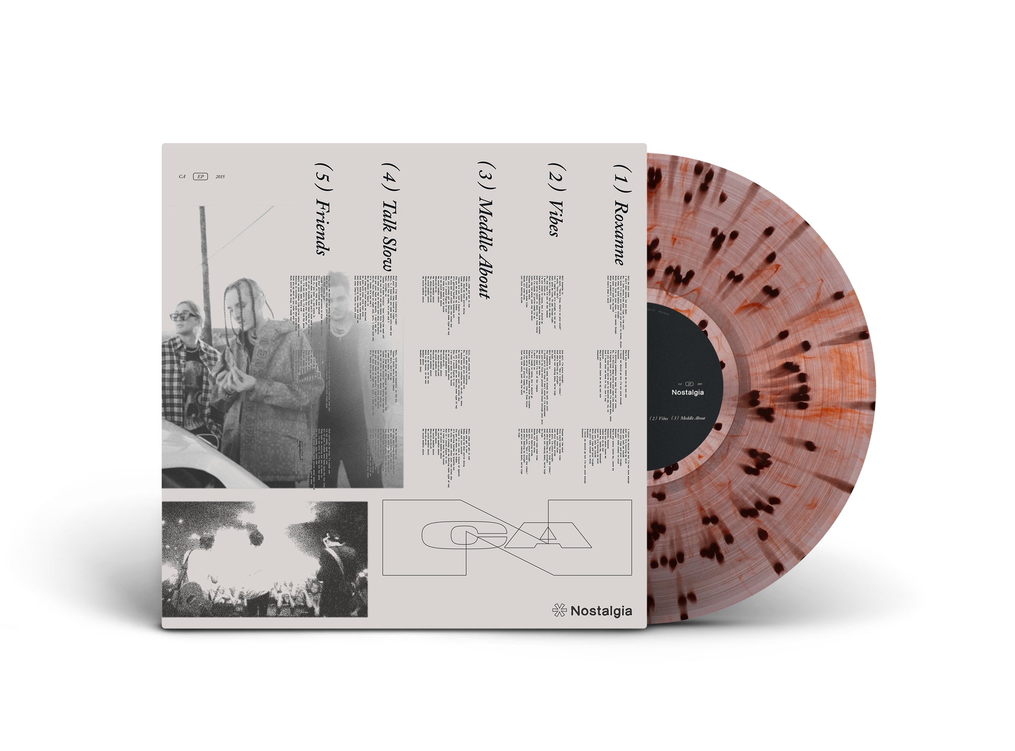Chase Atlantic - Nostalgia [Translucent Orange/Brown Splatter 12" EP] | Vinyl