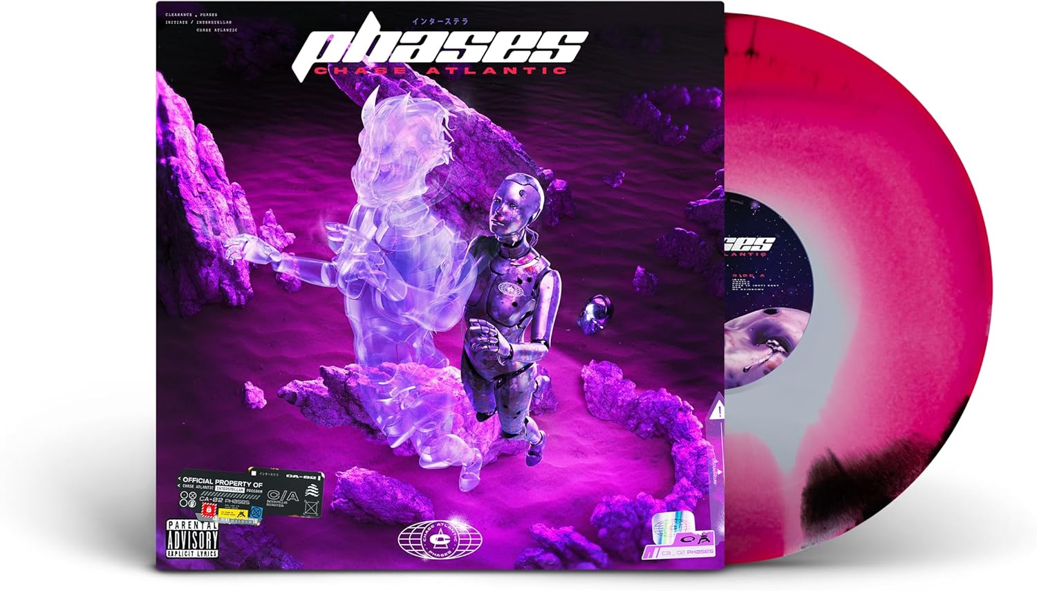 Chase Atlantic | Phases [Ghostly Purple/Pink LP] | Vinyl