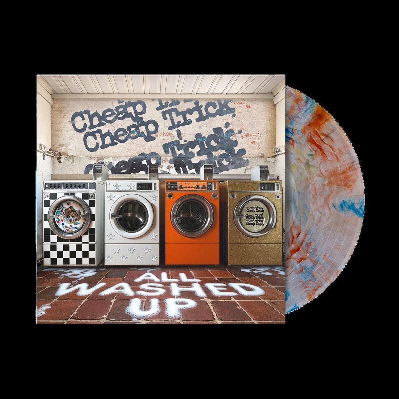 Cheap Trick - All Washed Up [Orange/Blue Marble LP] | Vinyl
