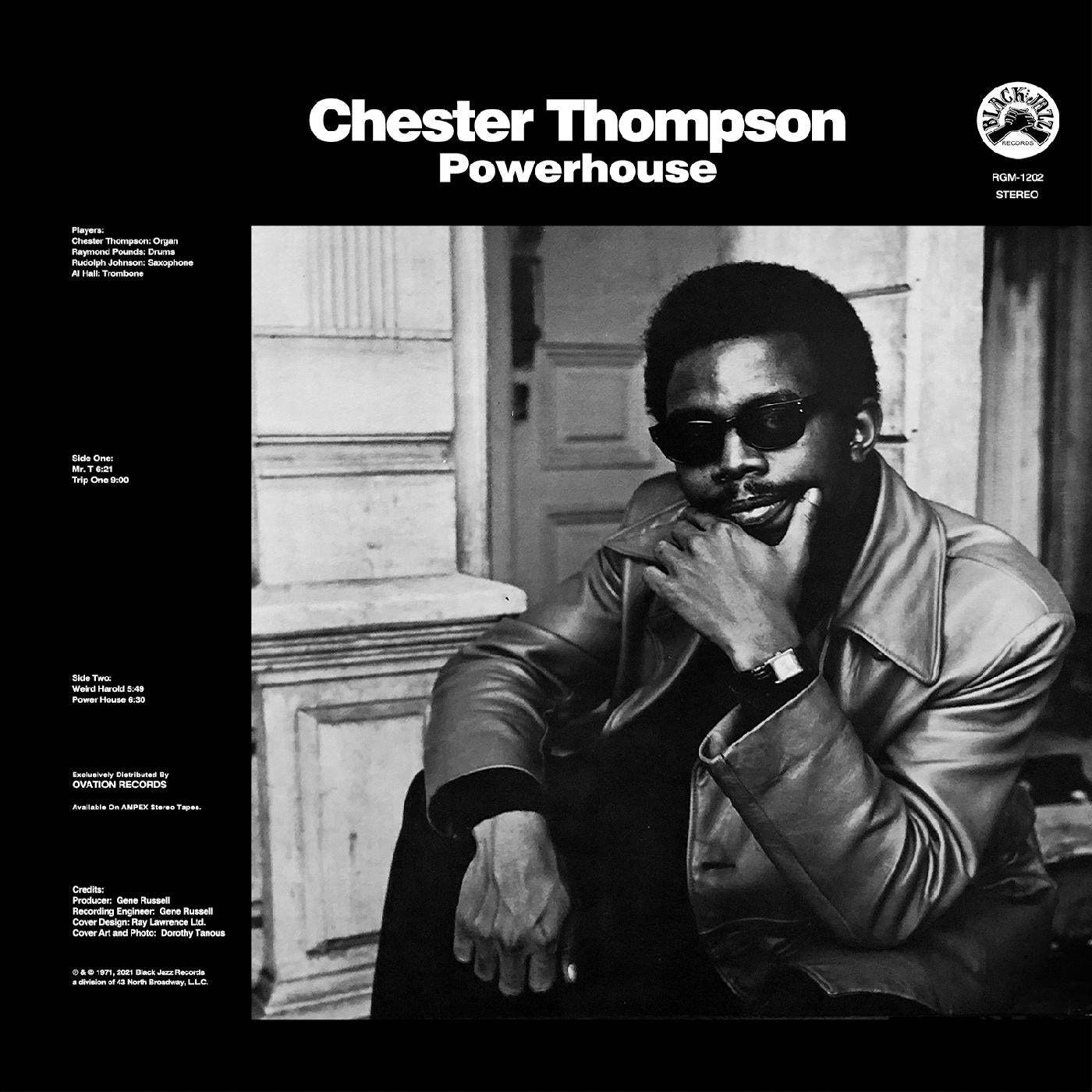 Chester Thompson | Powerhouse (Blue With Black Swirl Vinyl) | Vinyl
