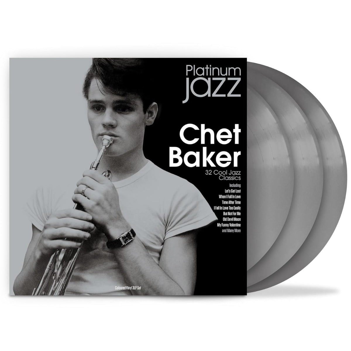 Chet Baker - Platinum Jazz (Silver Vinyl) [Import] (3 Lp's) | Vinyl