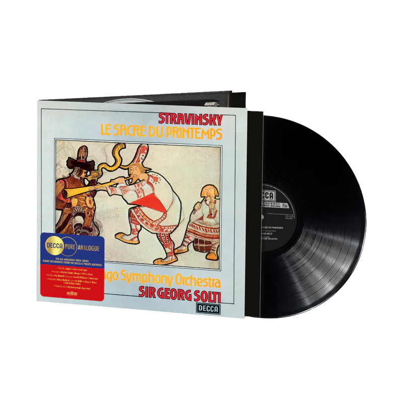 Chicago Symphony Orchestra/Sir Georg Solti | Stravinsky: Le Sacre Du Printemps (Decca Pure Analogue Series) [180G LP] | Vinyl