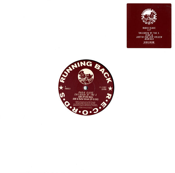 RADIO SLAVE - Children of the E Remixes | Vinyl