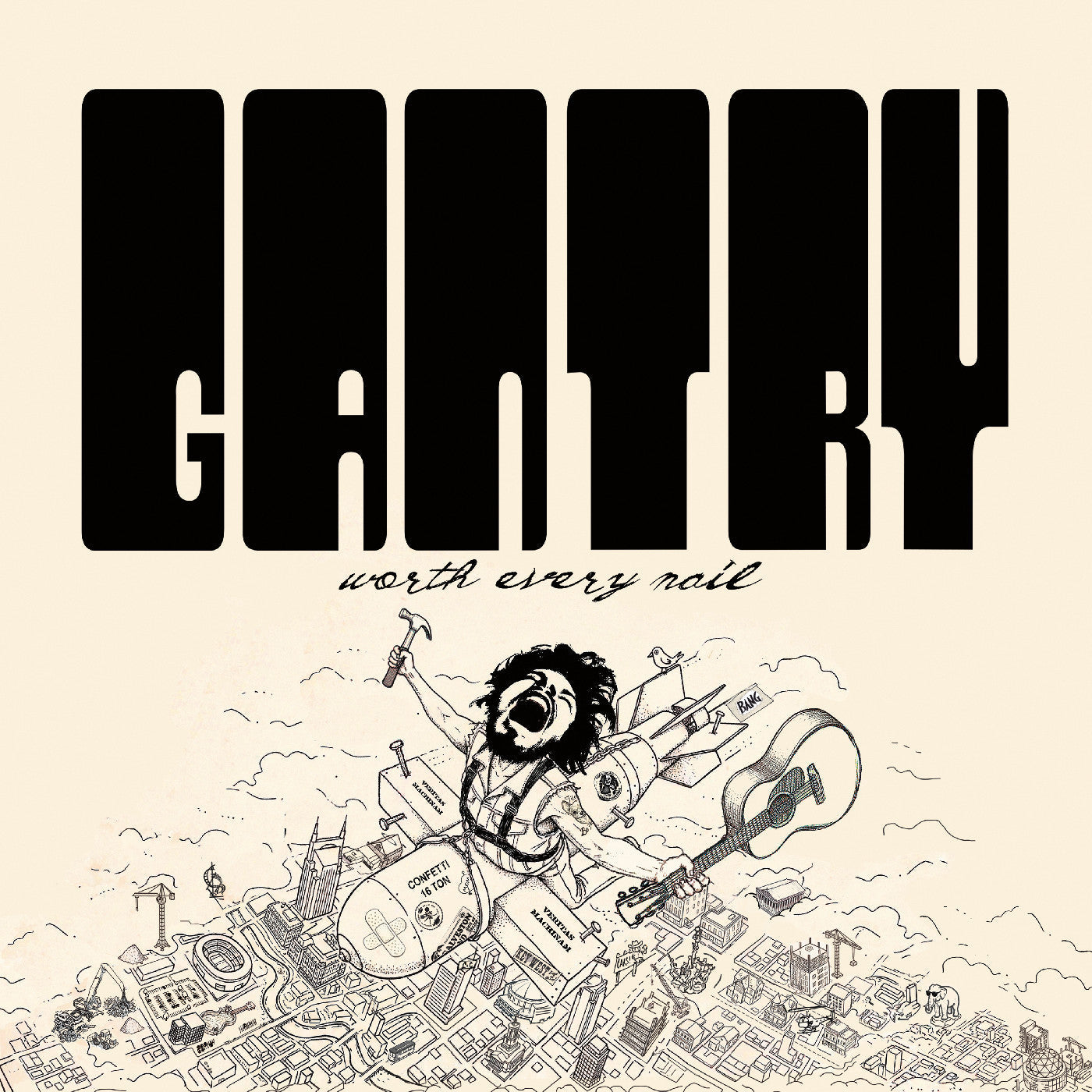 Chris Gantry - Worth Every Nail | Vinyl