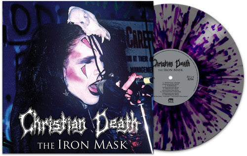 Christian Death - The Iron Mask [Silver/Purple Splatter] | Vinyl