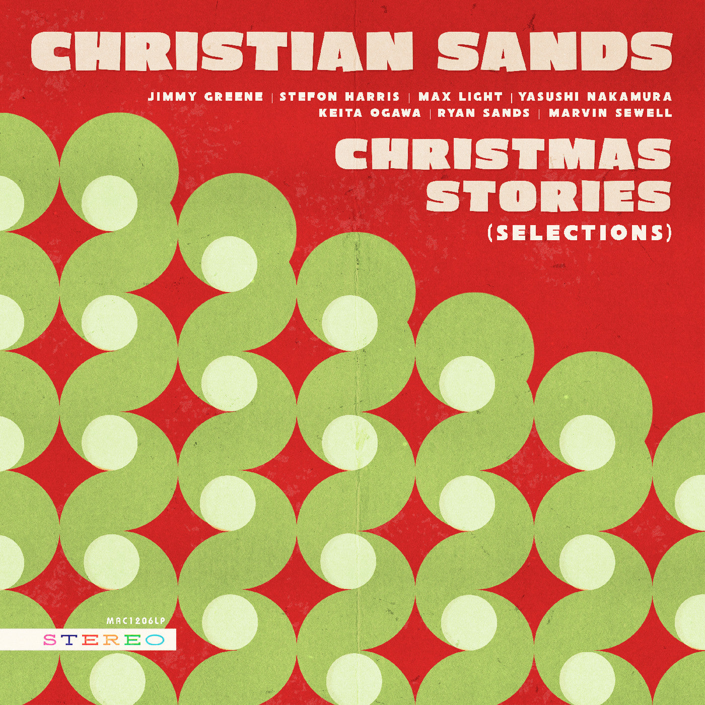 Christian Sands - Christmas Stories (Selections) [Evergreen Vinyl] | Vinyl