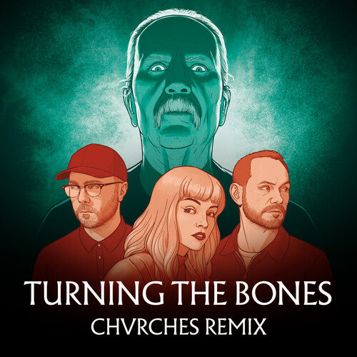Chvrches & John Carpenter - Turning The Bones (Chvrches Remix) (Blue Pink Clear Marble) (7" Single) | Vinyl