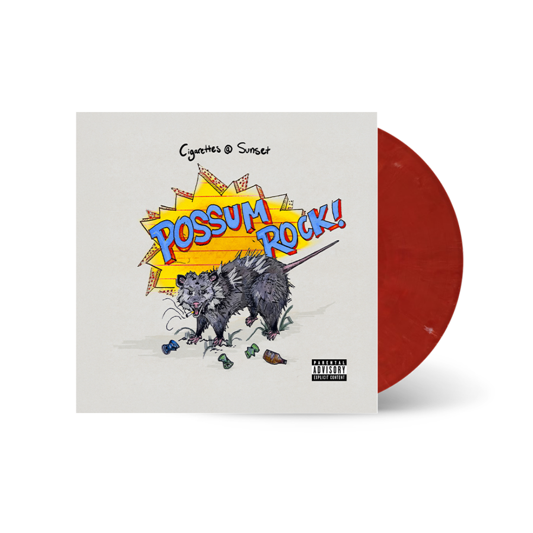 Cigarettes @ Sunset - Possum Rock [Red LP] | Vinyl