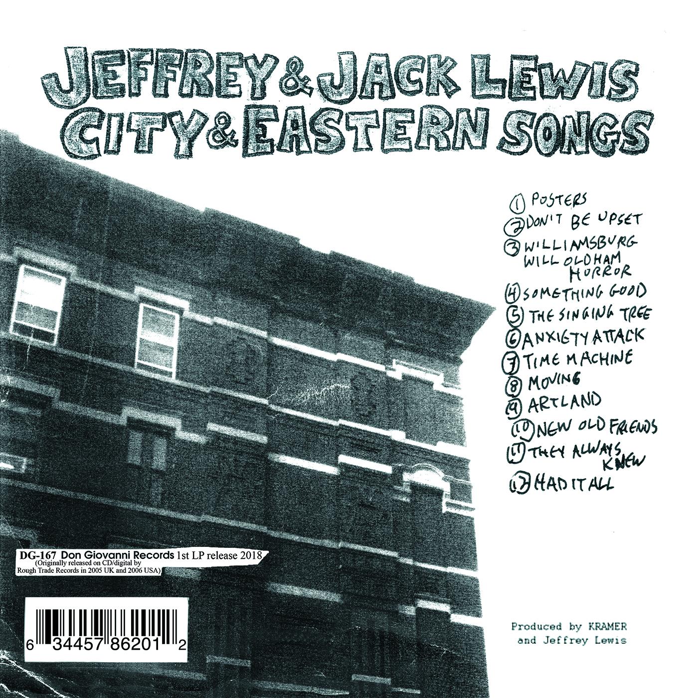 Jeffrey & Jack Lewis | City & Eastern Songs | Vinyl
