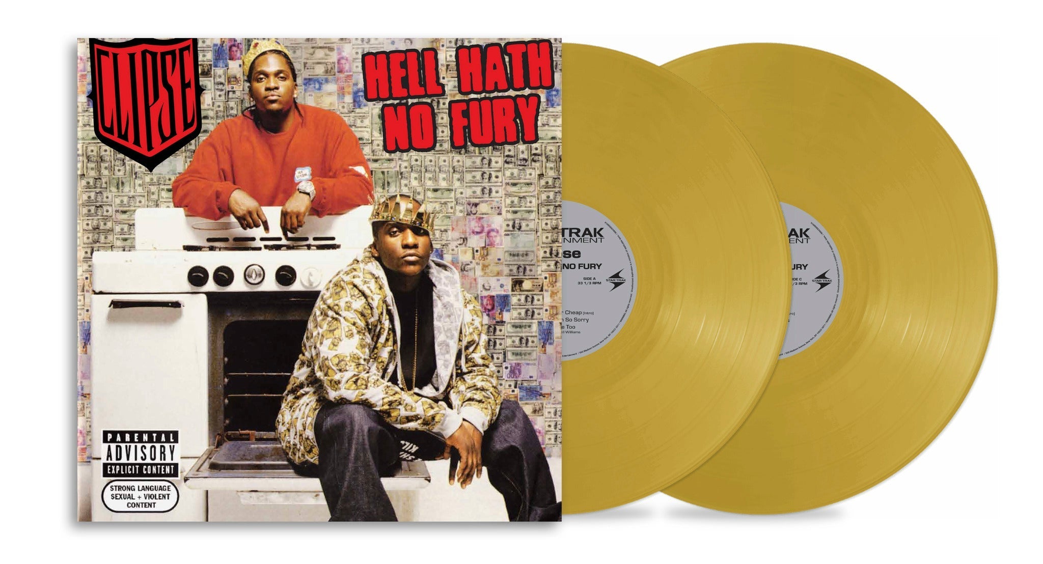 Clipse | Hell Hath No Fury [Gold Vinyl] [2LP] | Vinyl