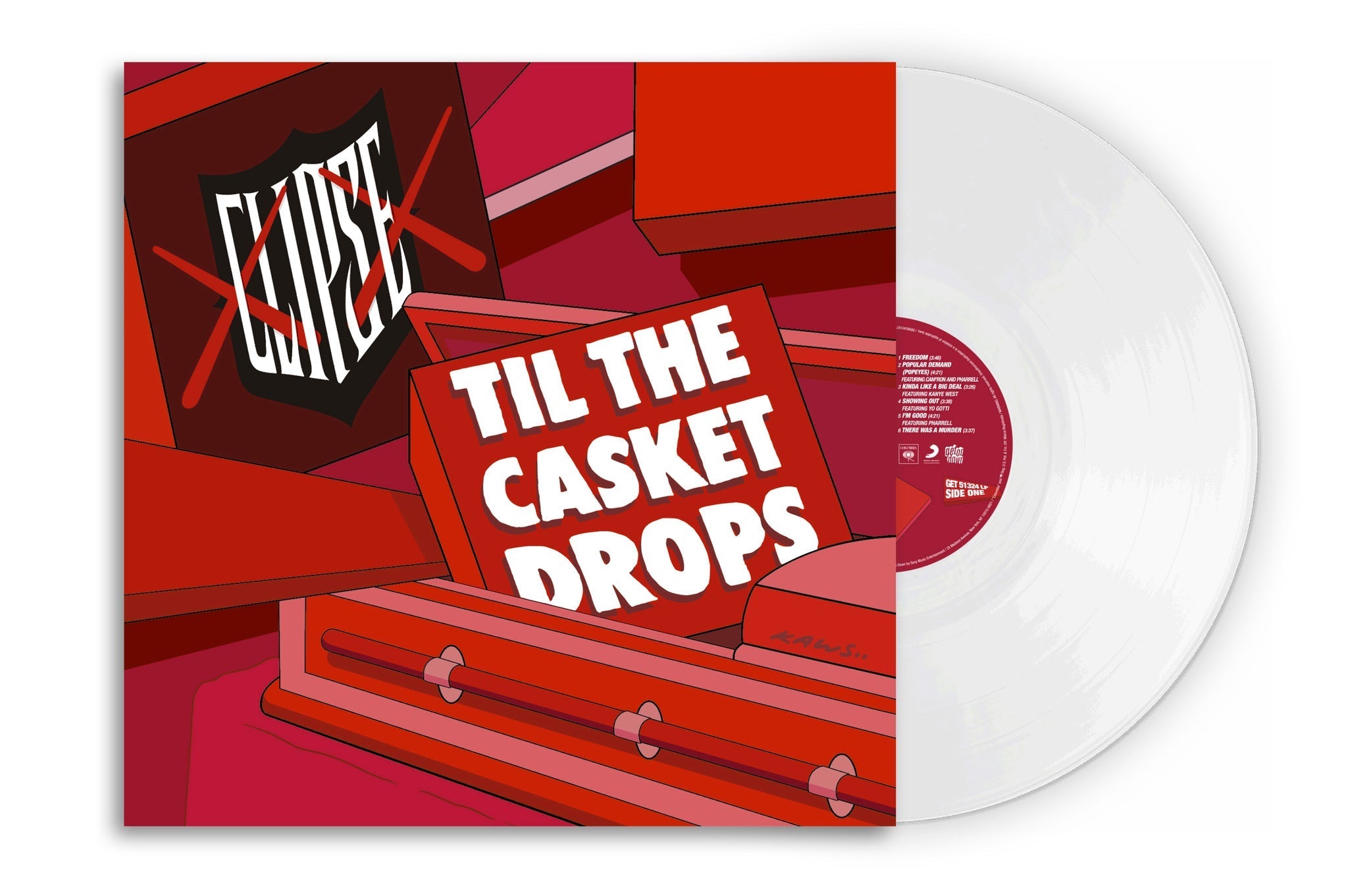 Clipse | Til The Casket Drops [Pristine White Vinyl] | Vinyl