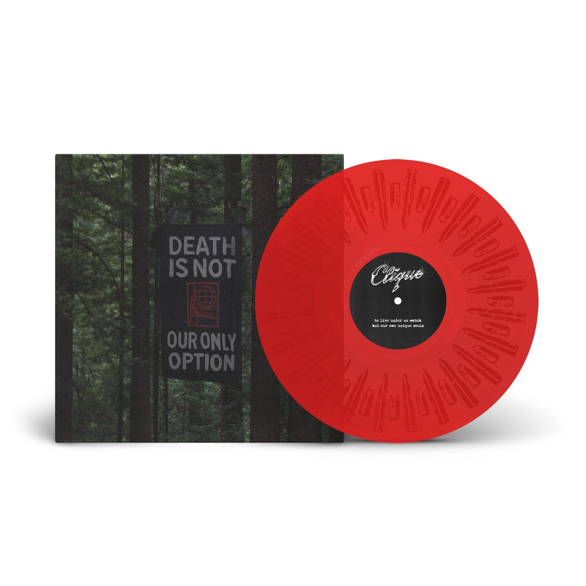Clique | Death Is Not Our Only Option [Color Vinyl] | Vinyl