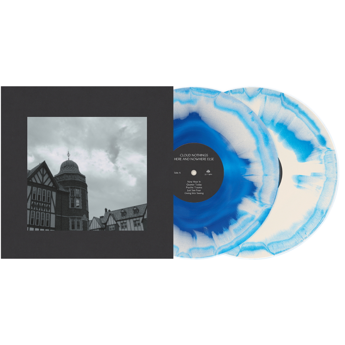 Cloud Nothings | Here And Nowhere Else (Indie Exclusive, Royal Blue & White Aside/Bside Colored Vinyl, Anniversary Edition) (2 Lp's) | Vinyl