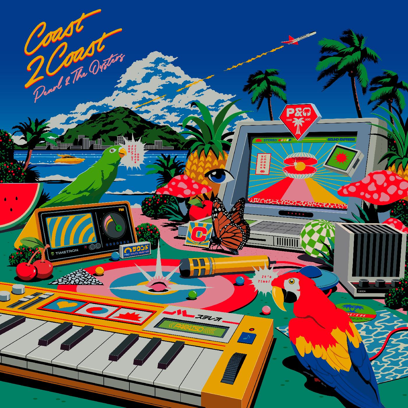 Pearl & The Oysters | Coast 2 Coast (BLUE WAVE VINYL) | Vinyl