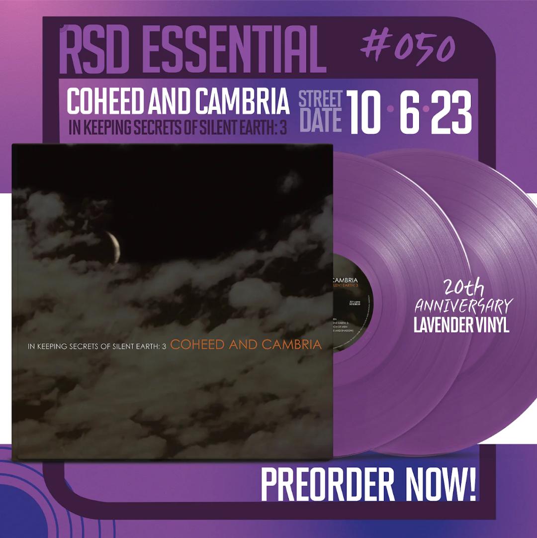 Coheed & Cambria | In Keeping Secrets Of Silent Earth: 3 (Indie Exclusive, Colored Vinyl, Lavender) (2 Lp's) | Vinyl - 0