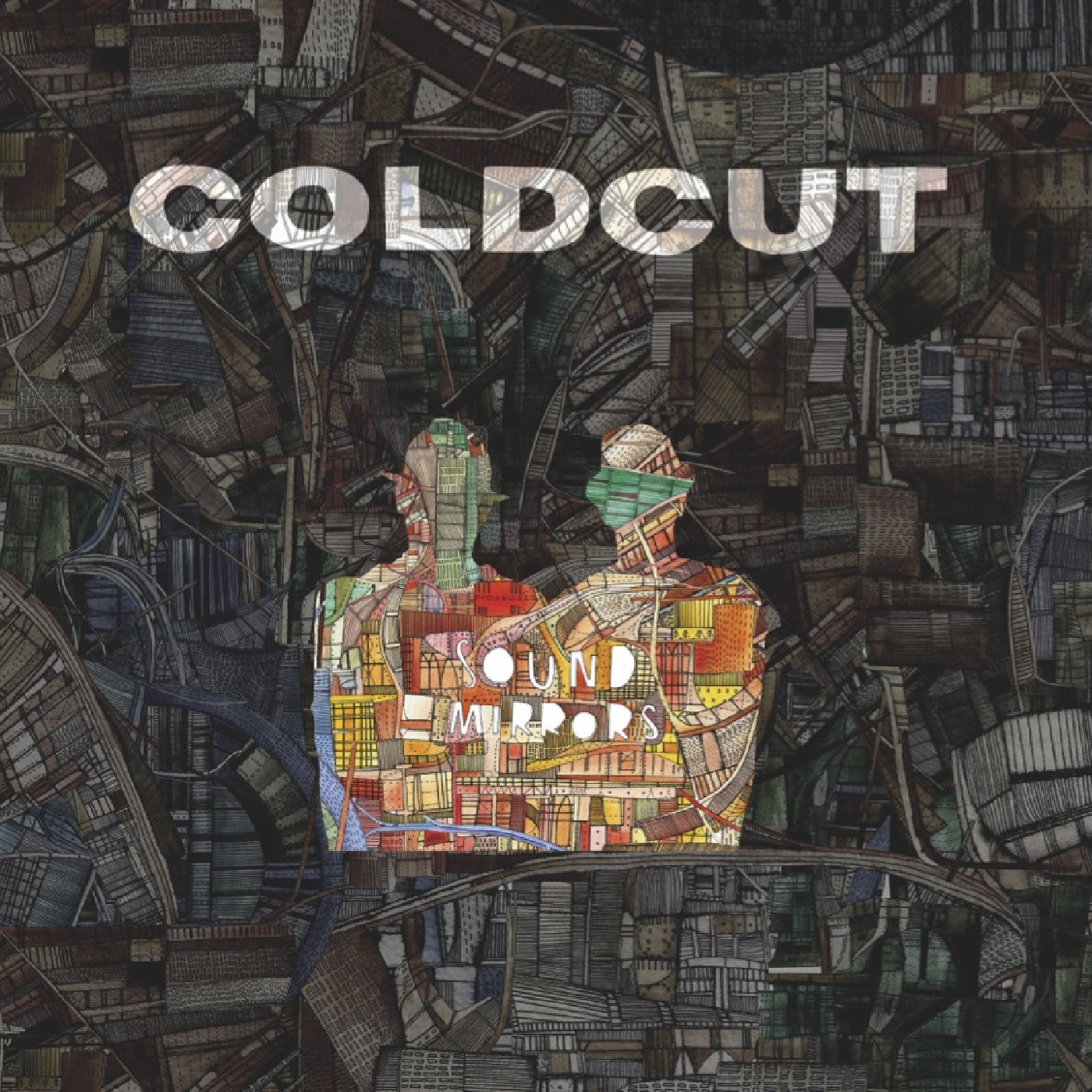 Coldcut | Sound Mirrors (20Th Anniversary) (Blue Green Orange Red Marble Vinyl) | Vinyl