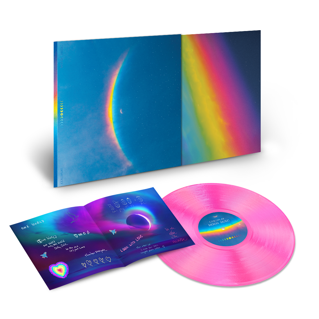 Coldplay | Moon Music (Translucent Pink Colored Vinyl) | Vinyl