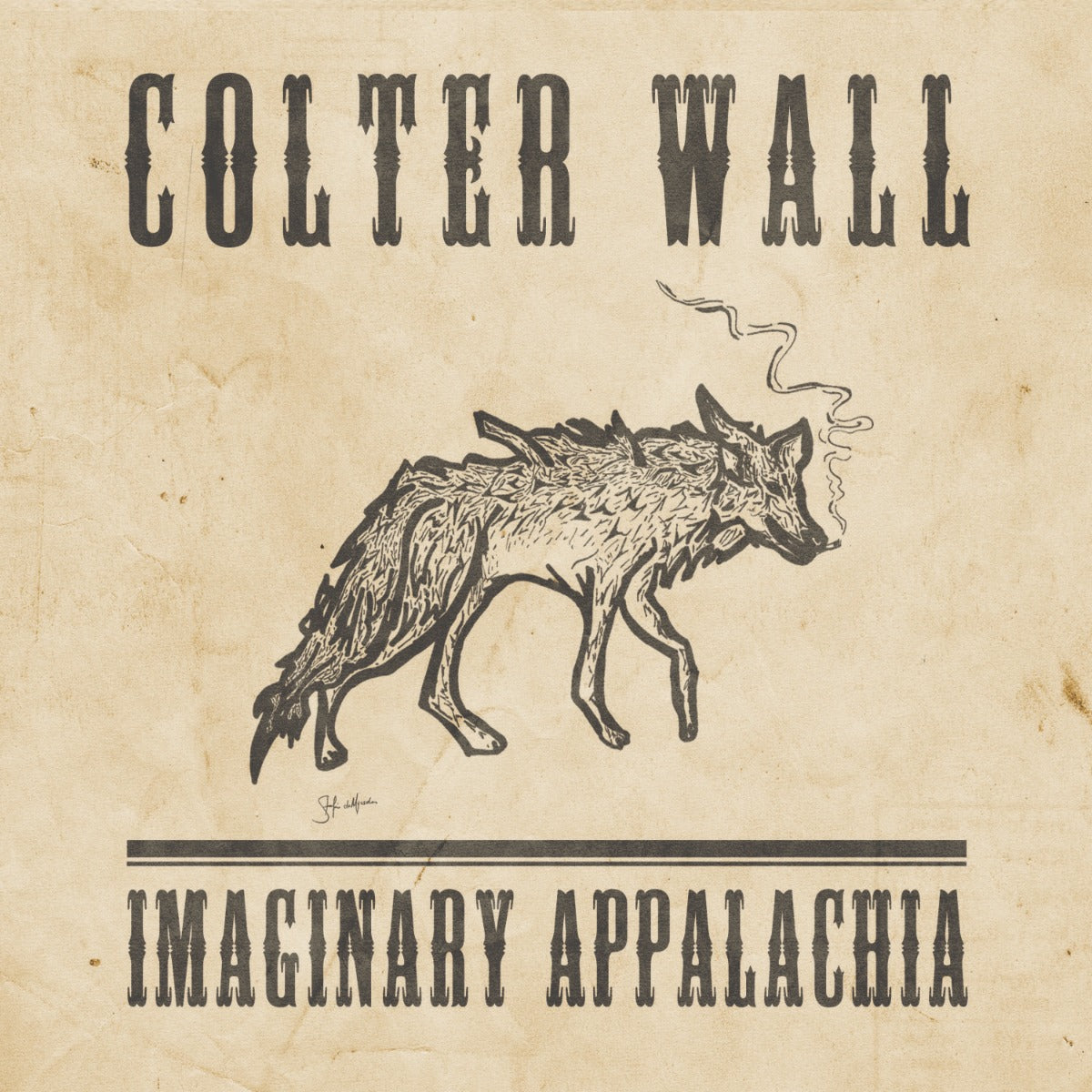 Colter Wall | Imaginary Appalachia (10Th Anniversary Edition) (Opaque Olive Green Vinyl) | Vinyl