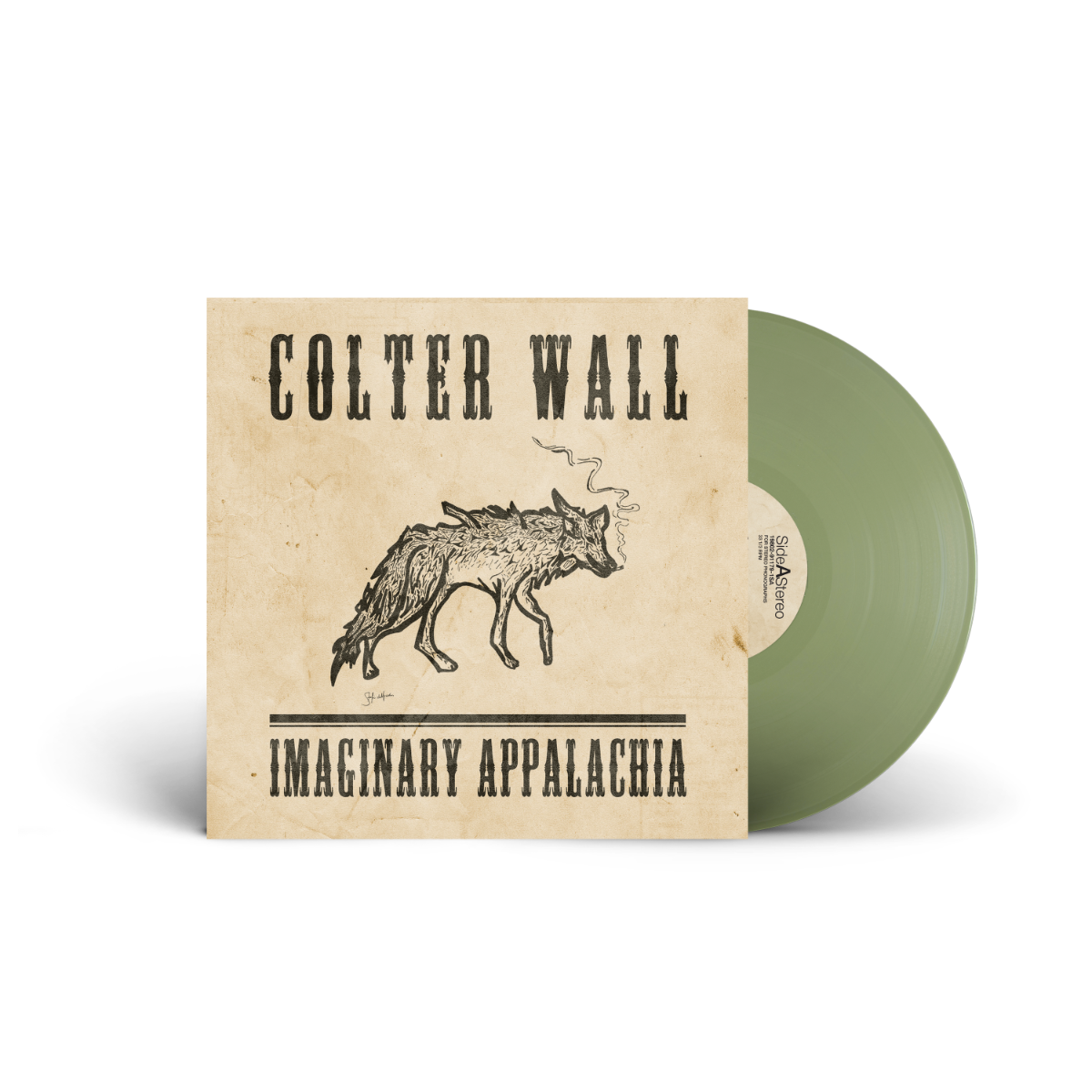 Colter Wall | Imaginary Appalachia (10Th Anniversary Edition) (Opaque Olive Green Vinyl) | Vinyl