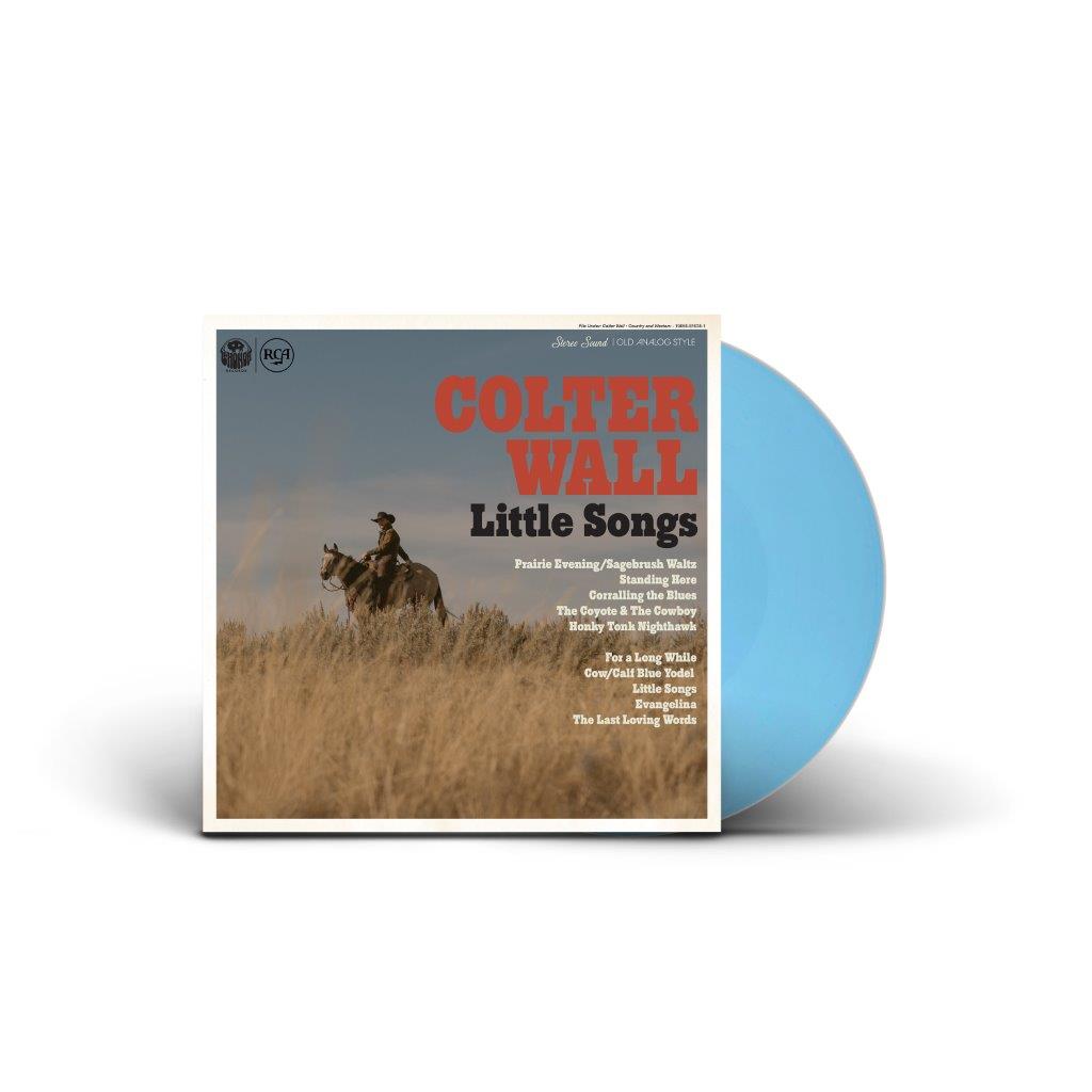 Colter Wall Little Songs Blue Vinyl Record