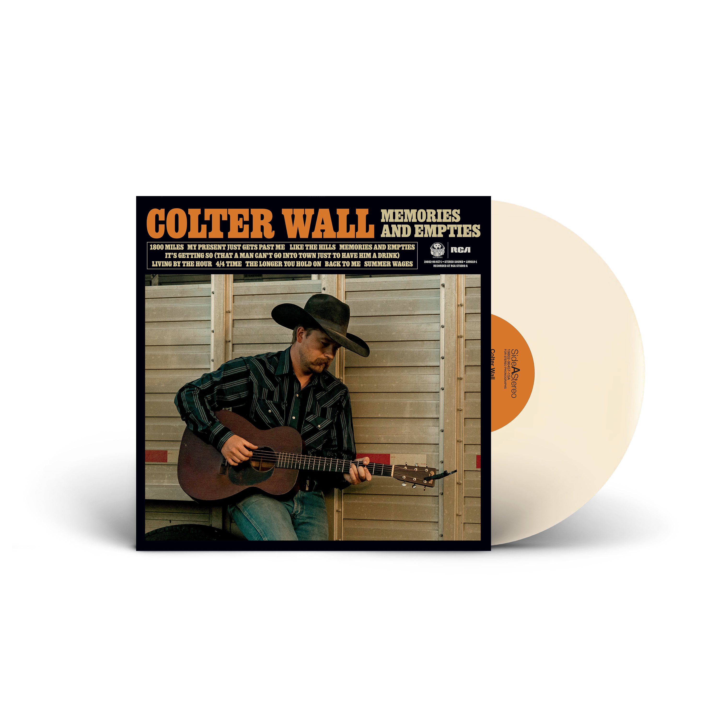 Colter Wall | Memories And Empties (Opaque Bone Vinyl W/12X12” Lyric Sheet Insert) | Vinyl